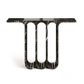 Arches Marble Console Table by Perve Langlais